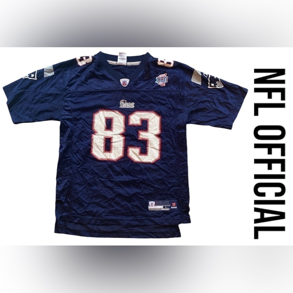 CLEARANCE New England Patriots Wes Welker #83 Jersey - Reebok NFL Authentic‎